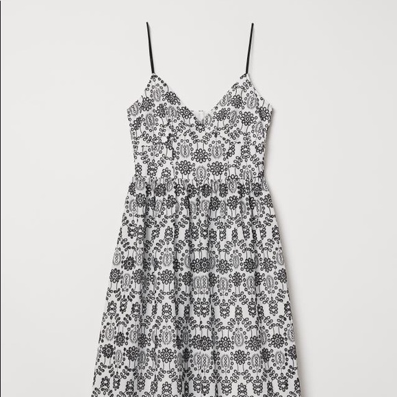 Dress with Eyelet Embroidery - Picture 2 of 9